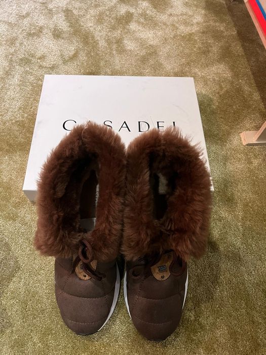 Cizme imblanite Casadei