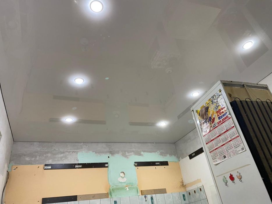 Натежной потолог