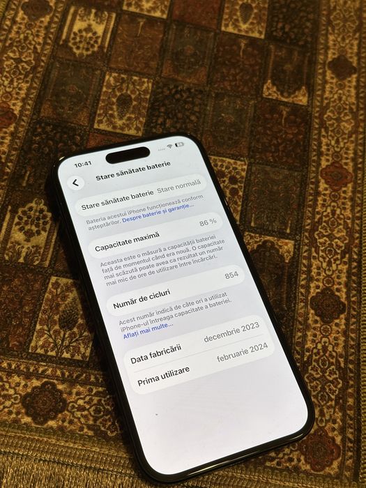 Iphone 15 Primul proprietar, impecabil