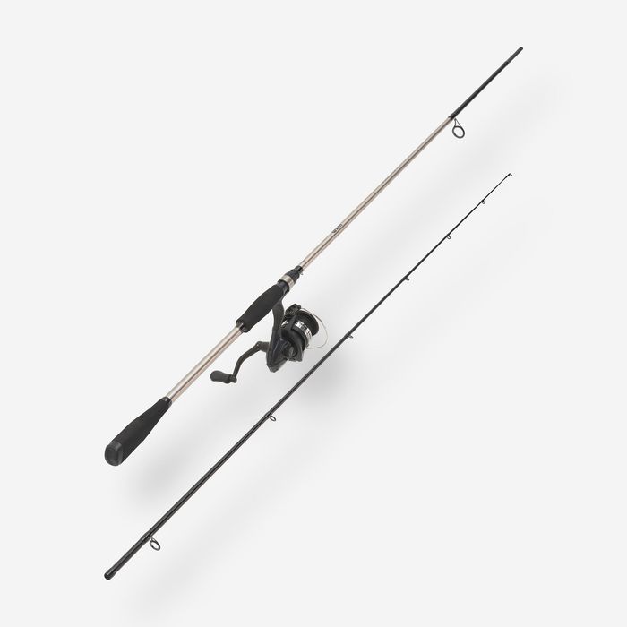 Set lansetă și mulinetă pescuit cu năluci - produs resigilat Decathlon