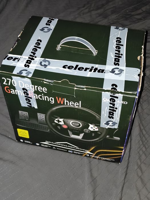 Volan cu pedale de Gaming - Alucard NS-9887