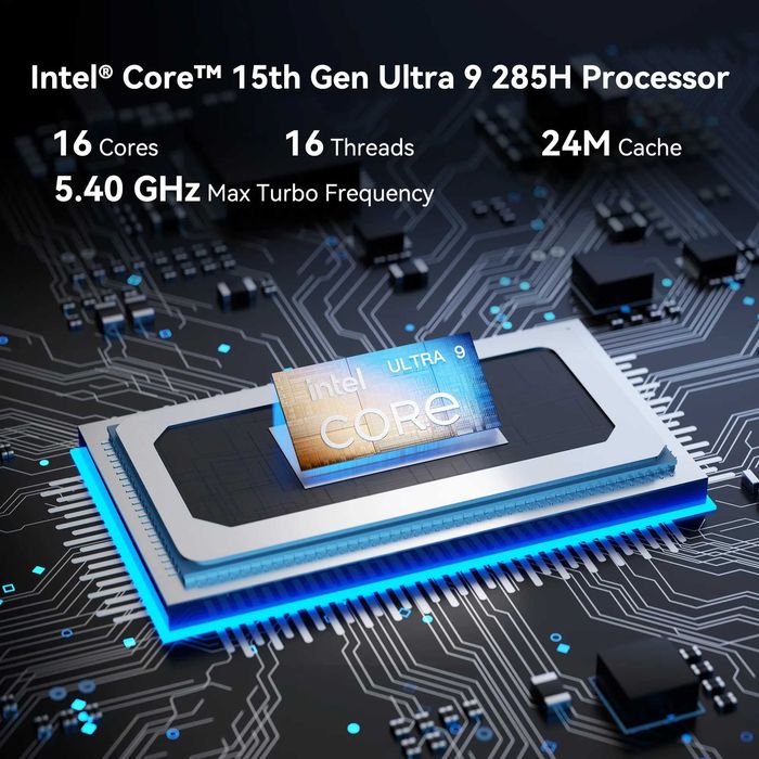 Мини ПК GEEKOM IT15 Intel Ultra 9 285H 16ГБ DDR5/ 2ТБ SSD