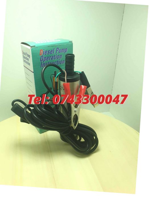 Pompita Transfer Lichid Submersibila Electrica 12V, Rot 8500 / Min