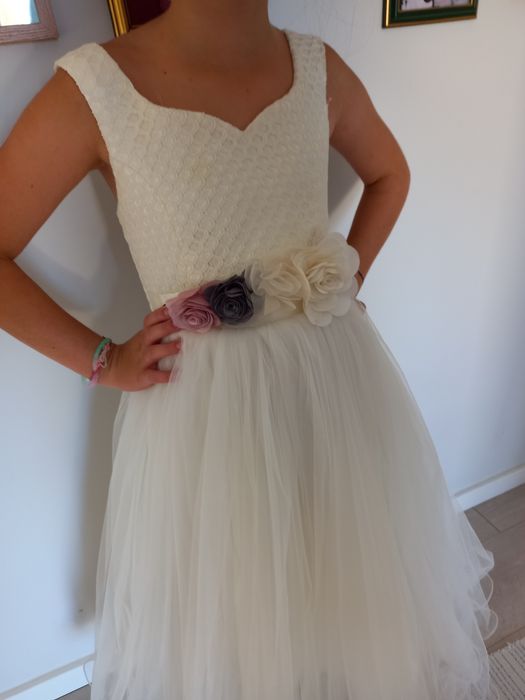 Rochie eleganta fetițe 7-8 ani