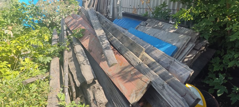 Доски, пиломатериалы б/у