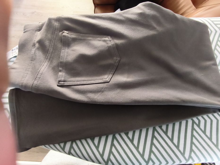 Pantalon femei imitație față, spate material noi