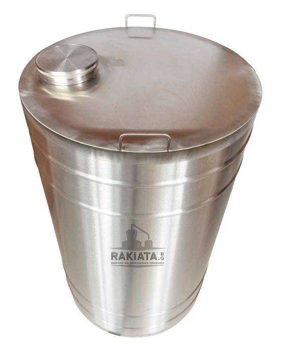 Съд от неръждаема стомана за съхранение на вино с обем 200л, 21200108