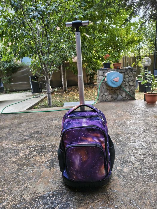 Vand Ghiozdan Troler Multifunctional cu Rotile