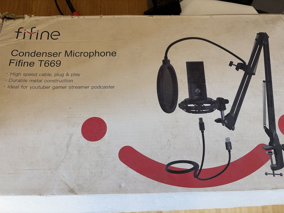 FIFINE T669 — USB студийный конденсаторный микрофон