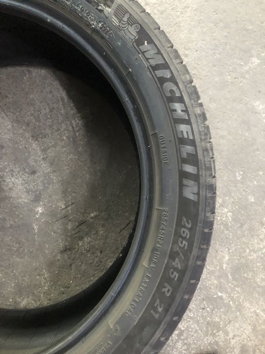 Продам 1 шину michelin 265 45 r21