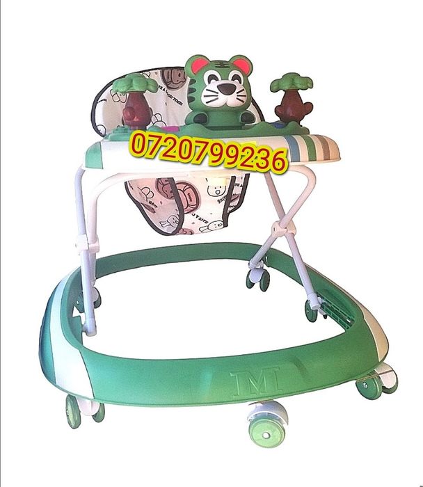 Premergator copii, inaltime reglabila, jucarii