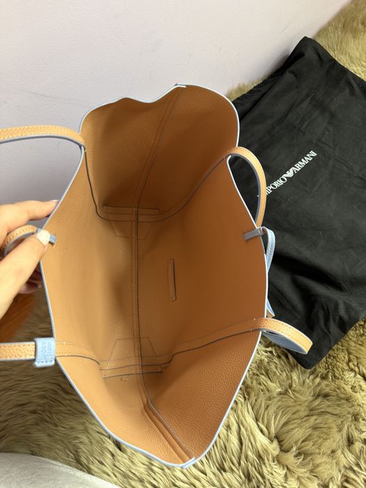 Двулицева дамска чанта Armani Exchange, тип торба + несесер