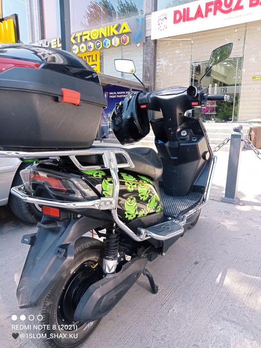 Hechqanday zalok va oldinda tulov yuq skuterni kurasz yoqsa tulov qila