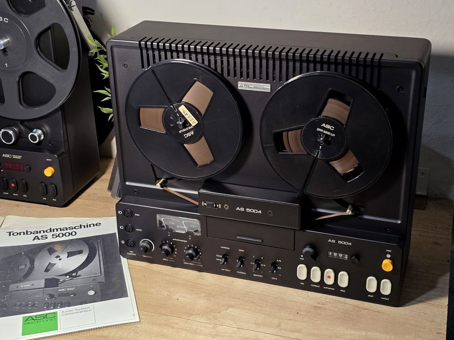 Magnetofon BRAUN ASC AS-5004, 3head, vintage hi-fi audio