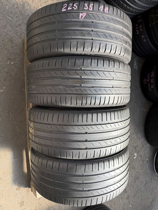 4x Anvelope Vara 225/35 R18 - Continental Conti Sport Contact 5