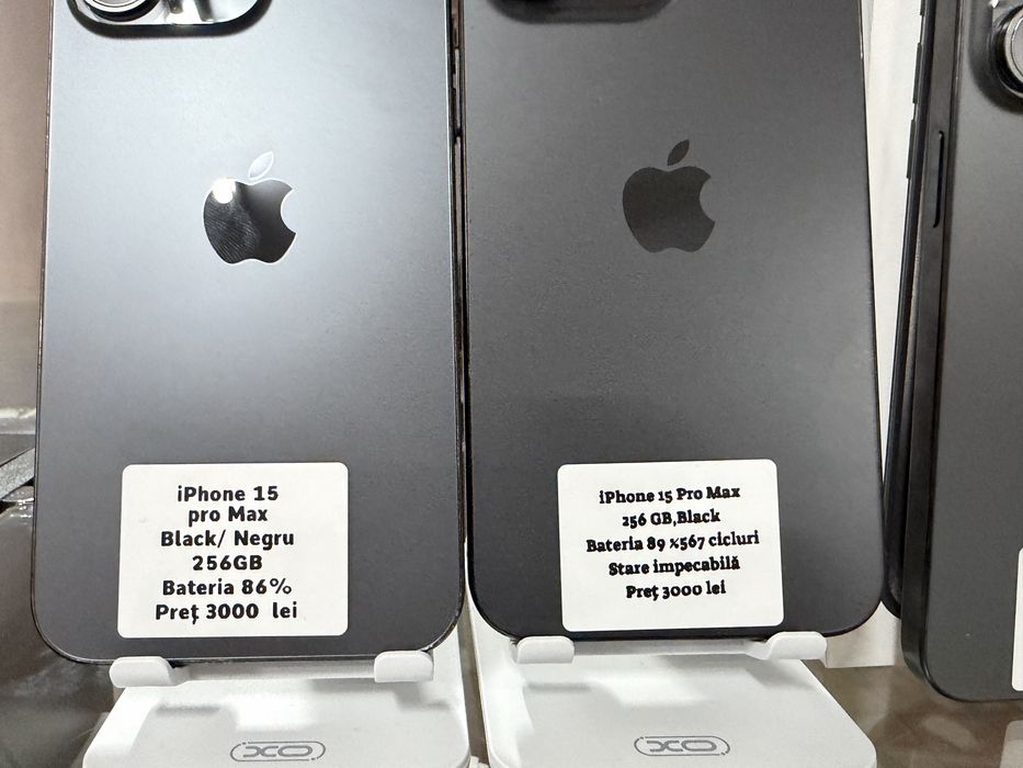 iPhone 15 pro max Pret 3000 lei