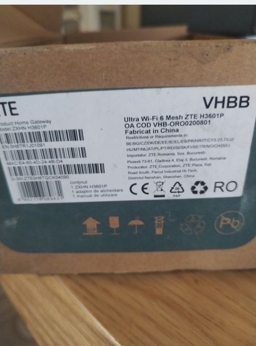 Router wireless ultra wifi 6 mesh