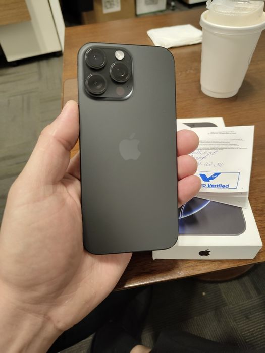 iPhone 16 Pro Max Black 256