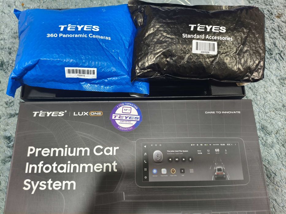 Teyes Lux One монитор и 360 камера