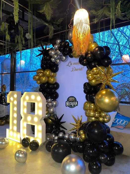 Arcade si panouri de baloane pentru evenimente botez/nunta/majorat