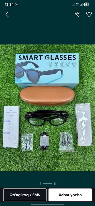 Smart glasses kamerali aqilli koʻzoynak sotiladi