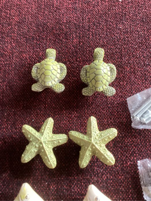 Set 8 buc butoni (maner) mobila din ceramica (piatra)