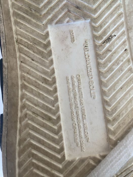 off white vulcanized