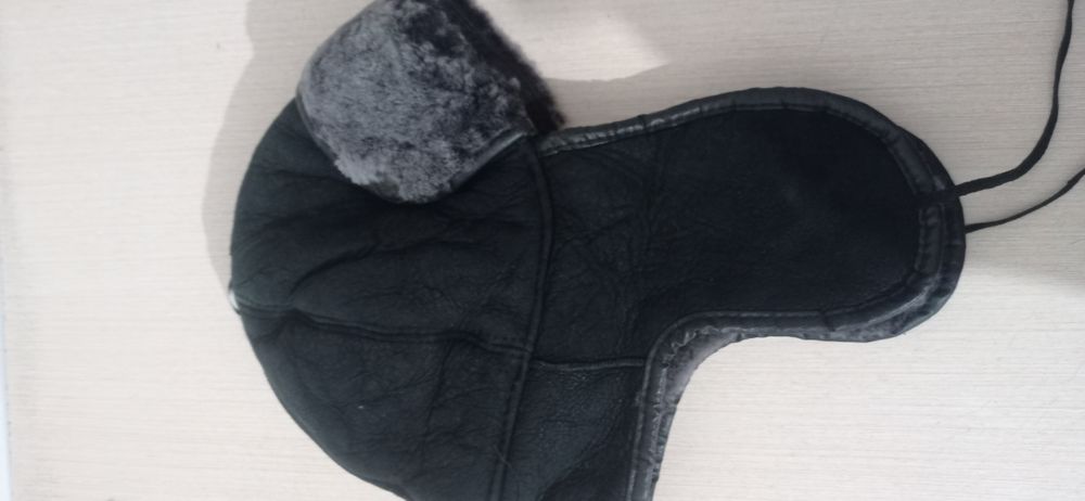 Зимняя детская шапка ушанка