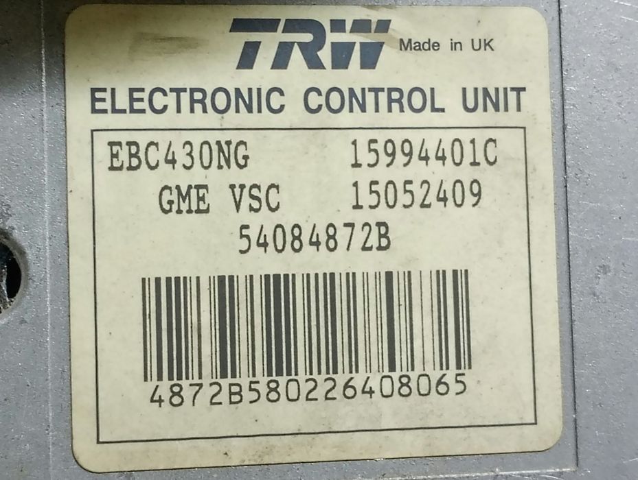 Pompa ABS 54084872B Saab 9-3 2 (facelift) (2007 - 2011)