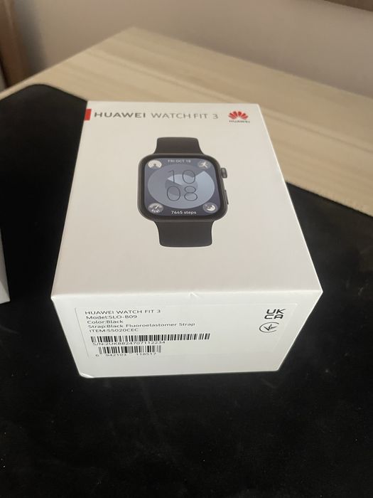 HUAWEI WATCH FIT 3 SLO-B09 Fluoroelastomer 43.2 MM, Гаранция 1 год