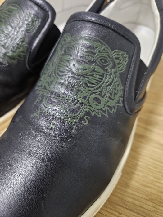 Kenzo Paris Tiger - кожени обувки