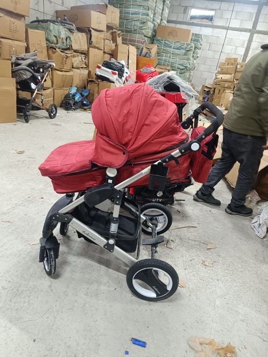 Велосипед и коляска