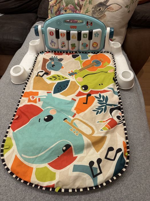 активна гимнастика Fisher-Price Kick & Play Piano