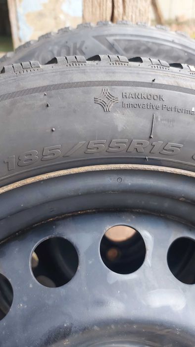 185 55 15 Hankook iarna cu jante 2023 Două