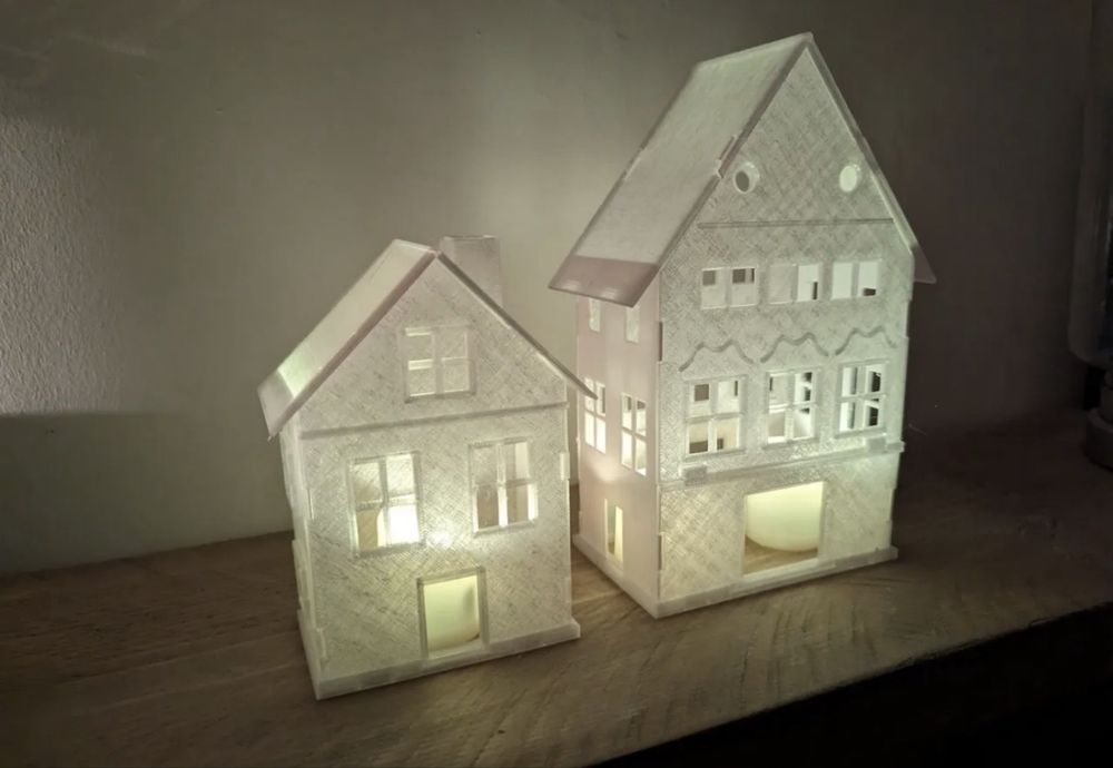 Коледни декорации 3D принтирани