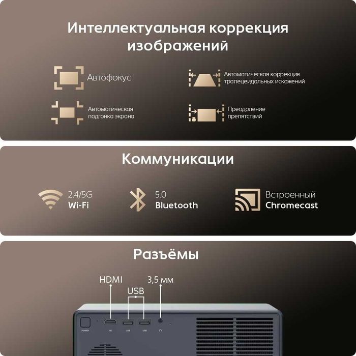 Проектор Wanbo X5 Pro новый