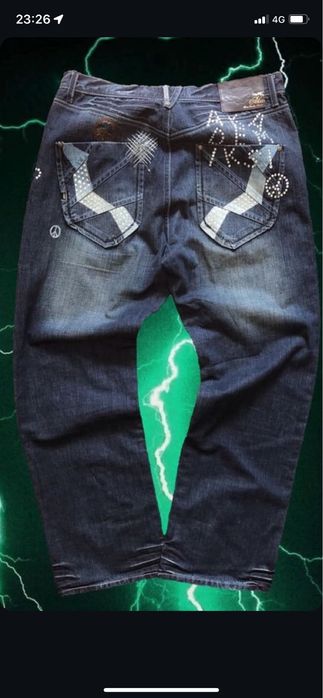 Y2K Akademiks rap jeans