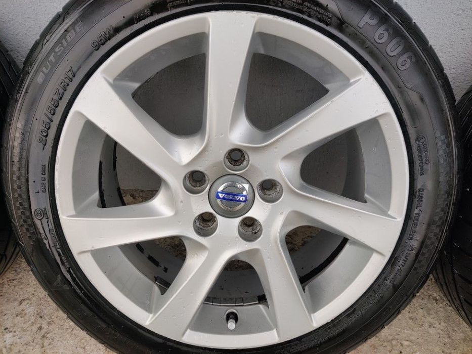 Jante PANDORA 17" Volvo S60 V60 S80 V70 S40 V40 V50 C30 C70 XC70 + anvelope 205/50 R17-31341738