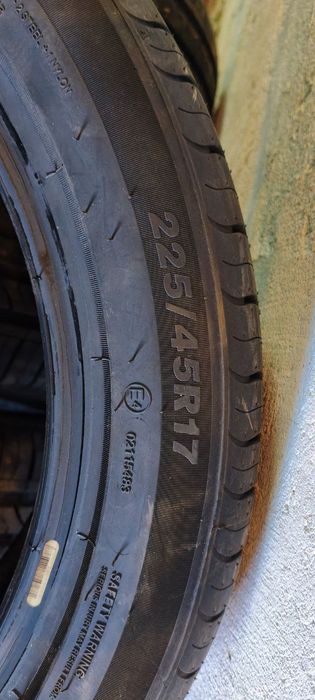 Комплект новой резины