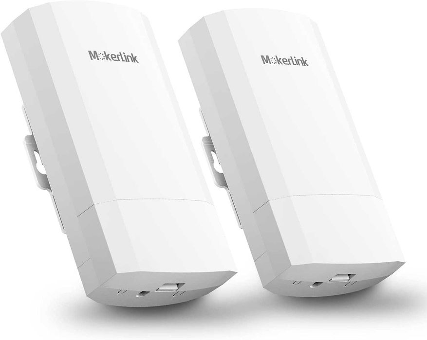 mokerlink wb300m outdoor wireless bridge Wi-Fi transmisie externă wireless CPE PtP PtMP,2.4GHz 300Mbps distanță 1KM,cu adaptor Poe,2 port Ethernet