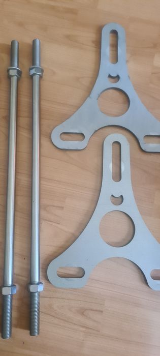 Stand boxe inox pini alamă