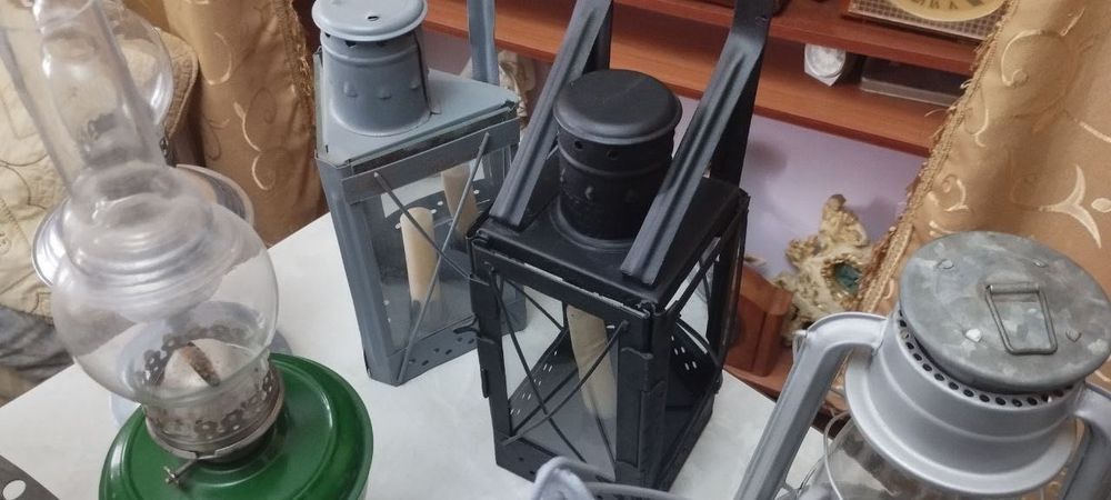 Керосиновые лампы и керогазки