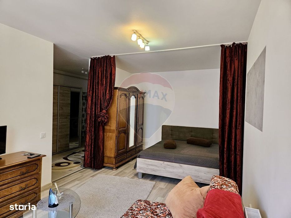 Apartament cu 1 camere de închiriat, loc de parcare, bloc nou — fotografia 1