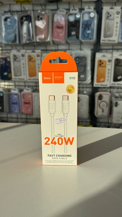 Cablu încărcare rapidă hoco, 1m, 240w