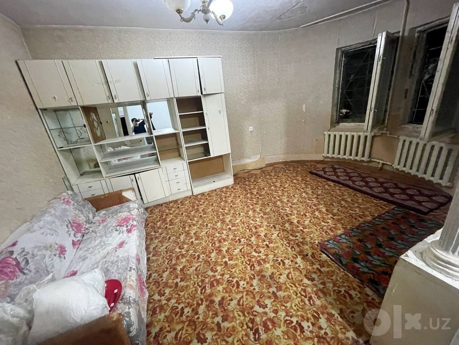 Аренда 2 комнатная квартира Сергели 8 1 этаж Хокимият