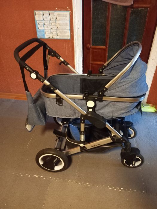 Коляска belecoo почти новая.