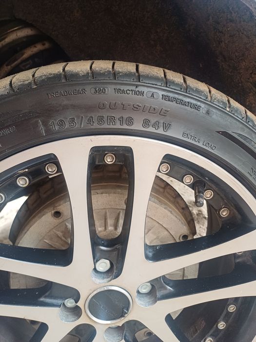 Диски шинами летни