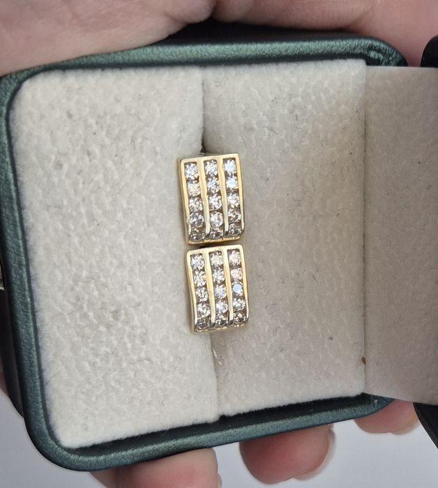 Cercei din aur 14k