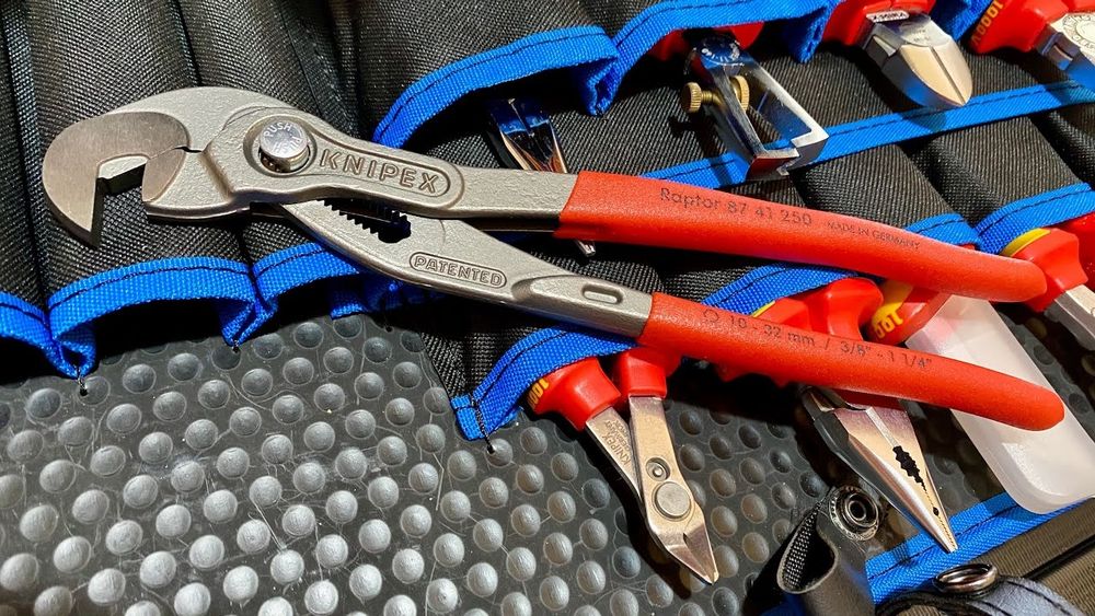 Clește pentru înșurubat Knipex Raptor 87 41 250 / 250 mm