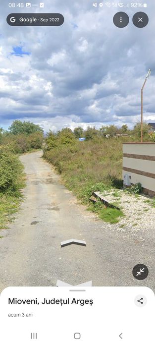 Teren intravilan Mioveni